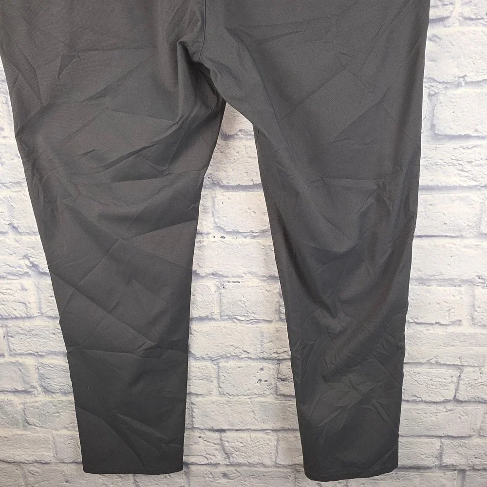 Jack Archer Men Jetsetter Pants Charcoal Gray Performance Tech Chino Size 38X29
